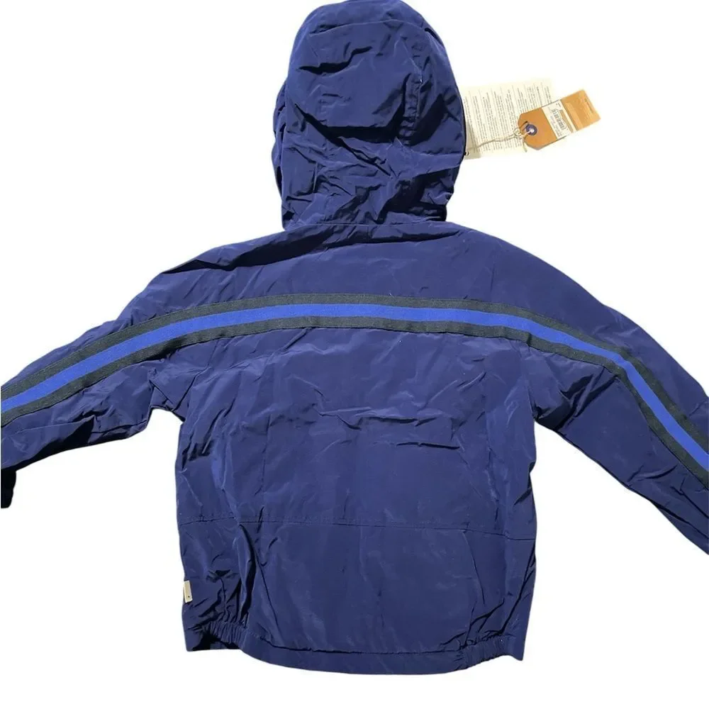 Bellerose Blue Hooded Jacket